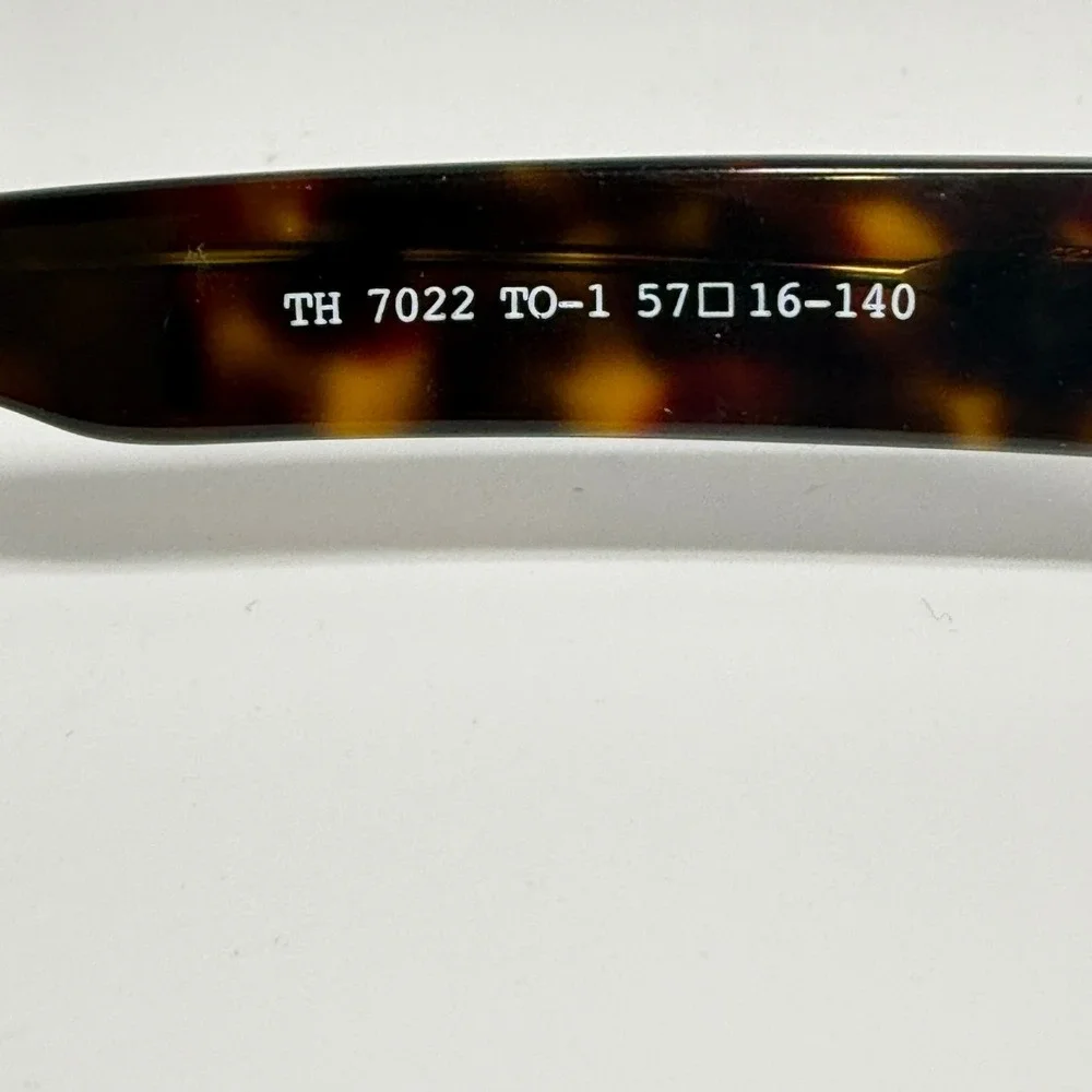 Tommy Hilfiger TH 7022 TO-1 Tortoise Rectangular Eyeglasses Frames 57-16-140